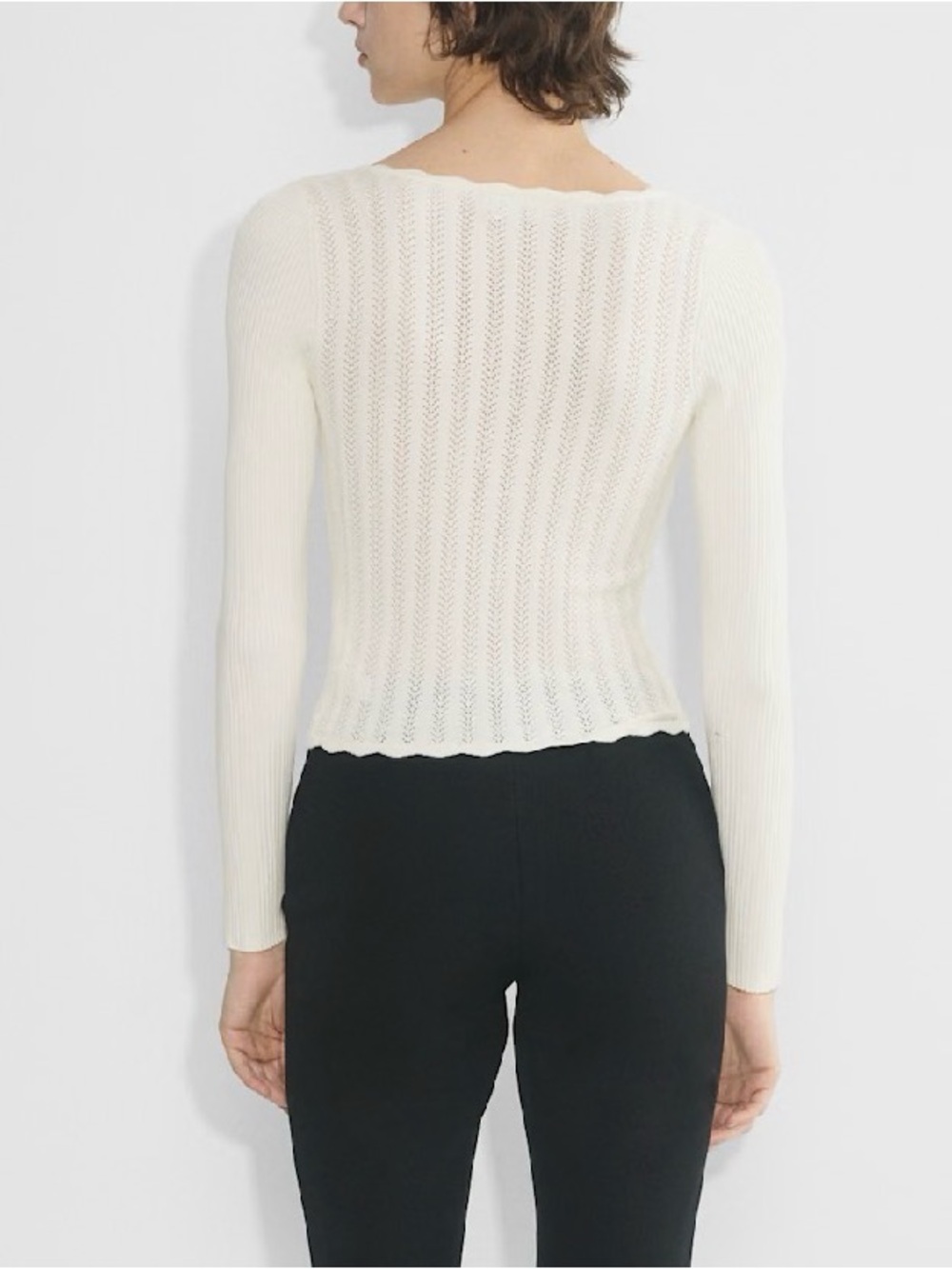 Wilfred Soloist Sweater Light Birch size Medium Aritzia - Picture 2 of 9